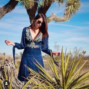 S - Nasty Gal Collection embellished Maxi Dress